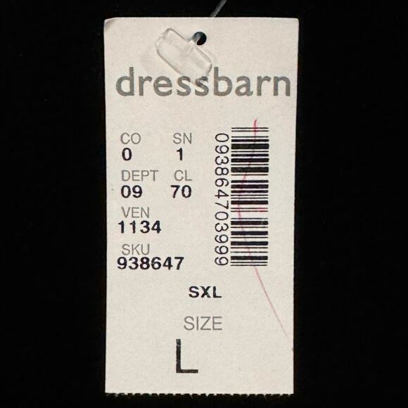 Vintage NWT Velvety Woman’s Blouse L/XL With 3D Floral Embellishments at Collar - Picture 8 of 8